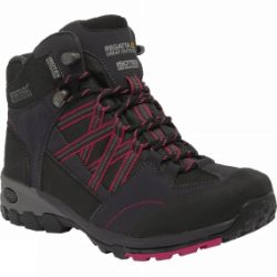 Regatta Womens Samaris Mid Boot Briar/Dark Cerise